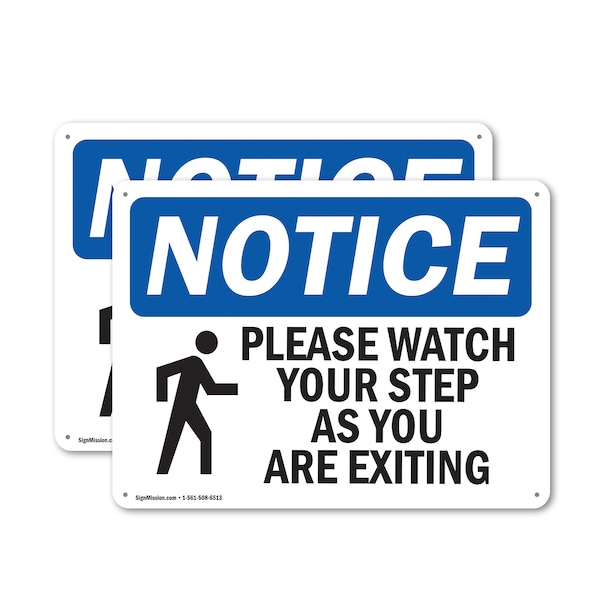 Signmission Safety Culture Sign, 10 in Width, Plastic, Rectangle OS-2PACK-NS-P-710-L-17656 - main
